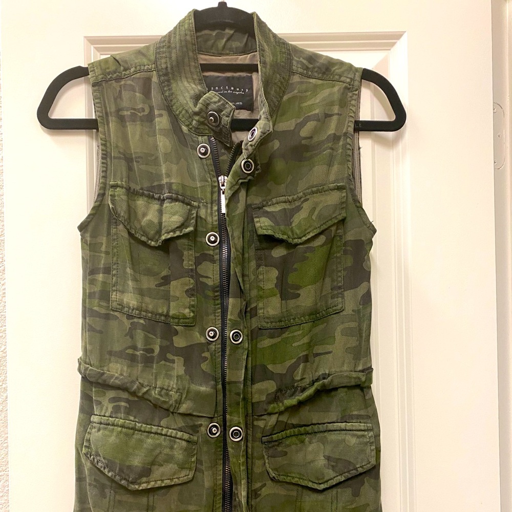 Sanctuary Camo Vest